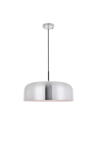 ZC121-LD4073D19BN - Living District: Etude 1 light brushed nickel Pendant